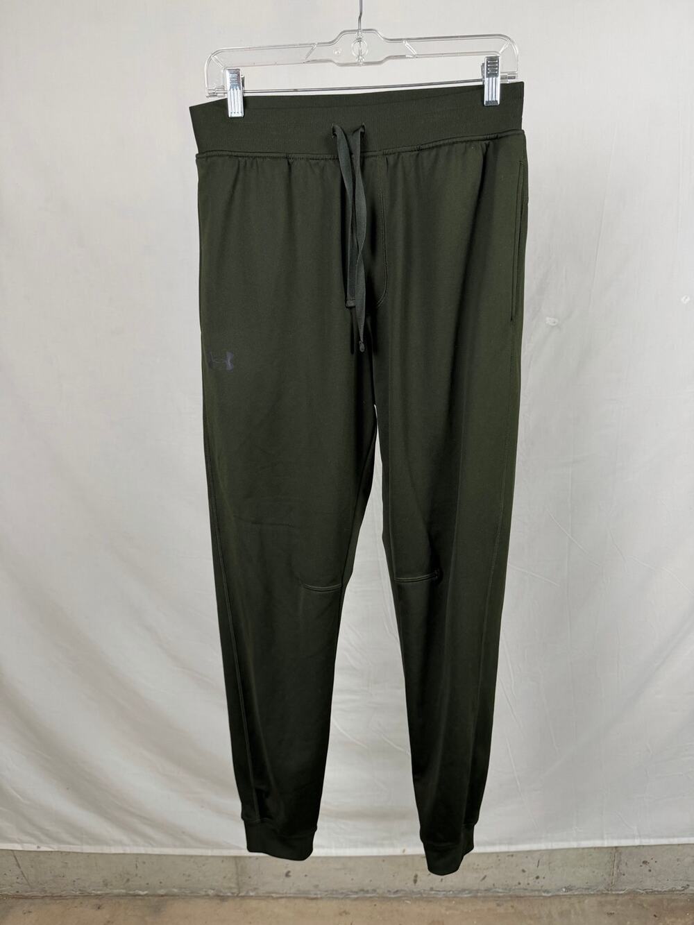 Under Armour Olive Green ColdGear Athletic Jogger Pants Medium M 29.5" Inseam